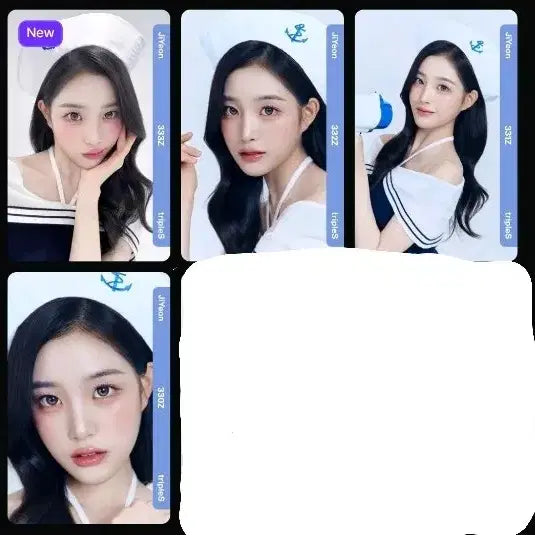 [BUNJANG] tripleS Jiyeon Marine Look Object Set / 트리플에스 지연 마린룩 오브젝트 세트