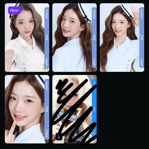 [BUNJANG] tripleS Yooyeon Summer Object Set Photocard / 트리플에스 유연 썸머 오브젝트 세트 양도