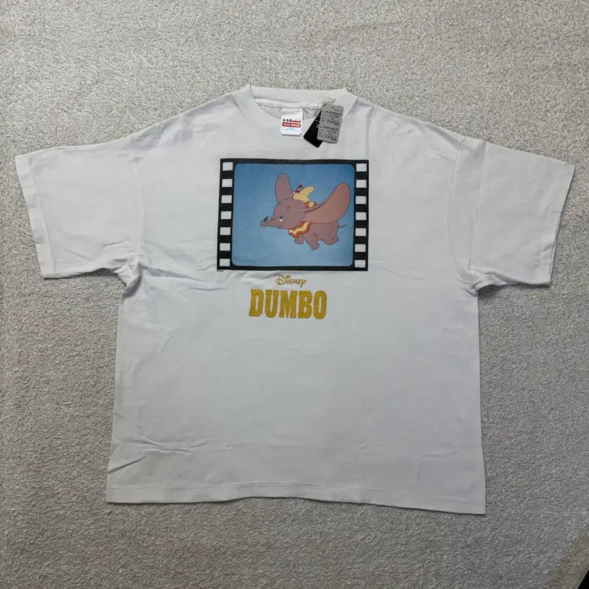 [BUNJANG] Saint Michael Disney Dumbo T-Shirt White / [XL, 2XL] 세인트미카엘 디즈니 덤보 티셔츠 화이트