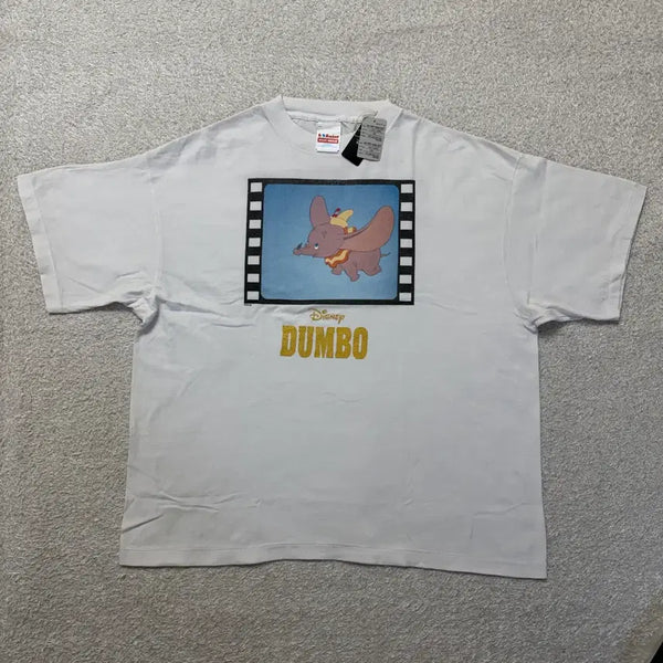 [BUNJANG] Saint Michael Disney Dumbo T-Shirt White / [XL, 2XL] 세인트미카엘 디즈니 덤보 티셔츠 화이트