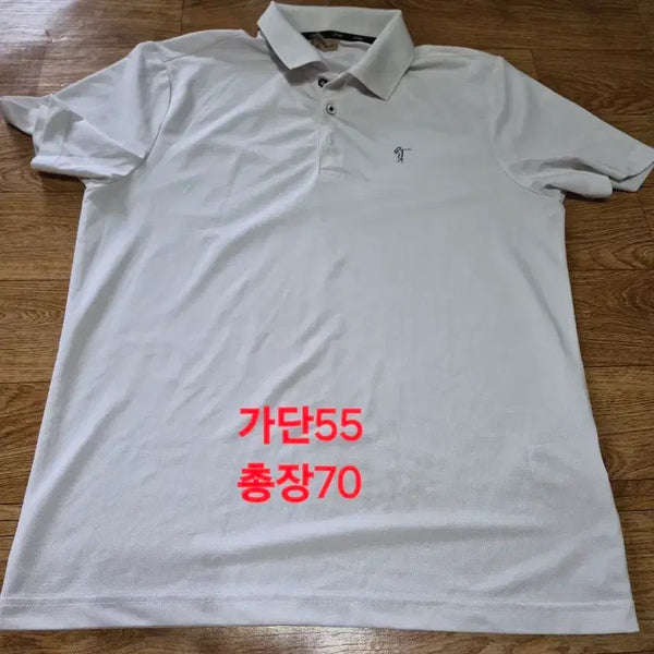 [BUNJANG] LPGA Golfwear White Short Sleeve Collar T-Shirt Size 105 / LPGA 골프웨어 화이트 카라티 (사이즈 105)