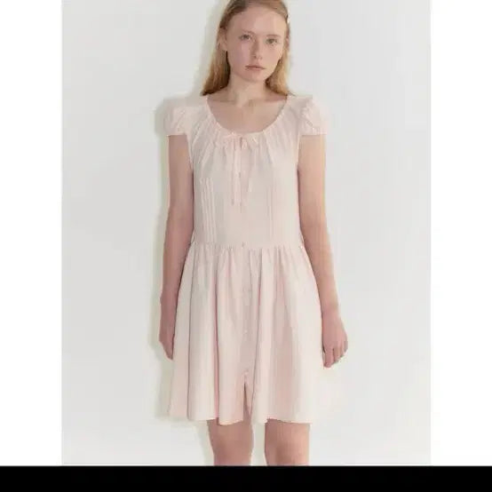 [BUNJANG] SINOON Puff Sleeve Dress / 시눈 퍼프 슬리브 원피스 새상품 정품