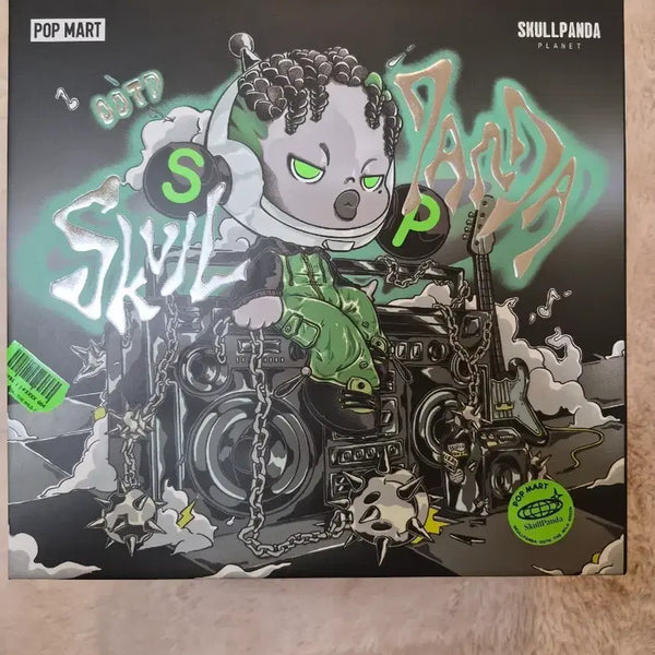 [BUNJANG] Pop Mart Skullpanda OOTD Big Figure Series 2 Green Field / 팝마트 스컬판다 ootd  big피규어 2탄 Green Field 판매!