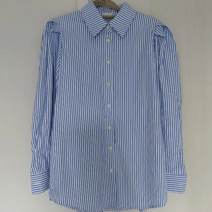 [BUNJANG] Blue Stripe Shirt & Light Wash Denim Bundle / 블루 스트라이프, 라삐아프 연청 셔츠 2종 일괄