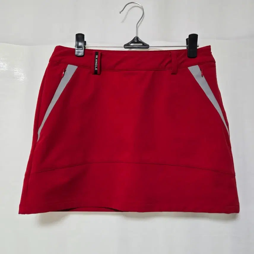 [BUNJANG] W.ANGLE Red Golf Skirt (Size 64) / W.ANGLE 골프 스커트 레드 64