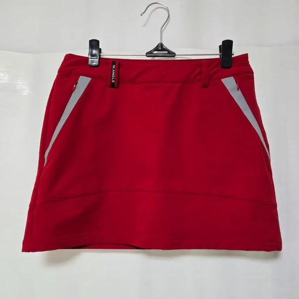 [BUNJANG] W.ANGLE Red Golf Skirt (Size 64) / W.ANGLE 골프 스커트 레드 64