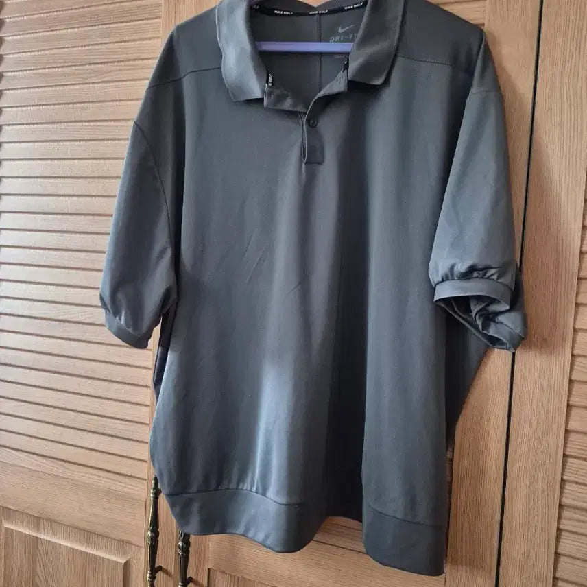 [BUNJANG] Nike Dri-FIT Golf Polo Shirt Grey / 나이키 골프 드라이핏 카라티 그레이