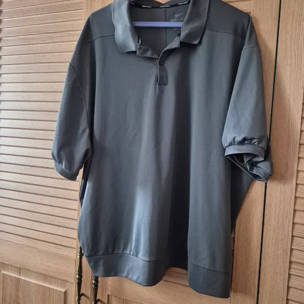 [BUNJANG] Nike Dri-FIT Golf Polo Shirt Grey / 나이키 골프 드라이핏 카라티 그레이