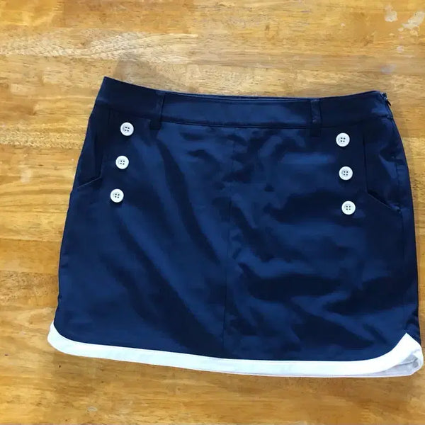[BUNJANG] WA.Z.Z.ANGEL Golf Skirt Navy / 와이드앵글 골프 스커트