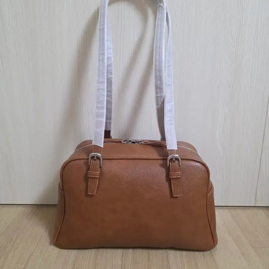 [BUNJANG] Genuine Lambskin Boston Bag / 천연 양가죽 보스턴백