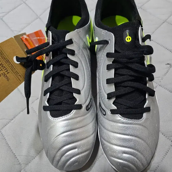 [BUNJANG] Nike Tiempo Legend 10 Pro TF 285 Silver / 나이키 티엠포 레전드 10 프로 TF 285 실버