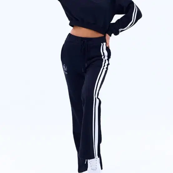 [BUNJANG] Mihak Navy Bootcut Training Pants / 미학 네이비 부츠컷 트레이닝 팬츠