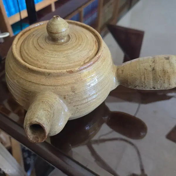 [BUNJANG] Juhul Yo Celadon Teapot 500ml / 주흘요 다관 도자기 500ml 사이즈가 큰편입니다