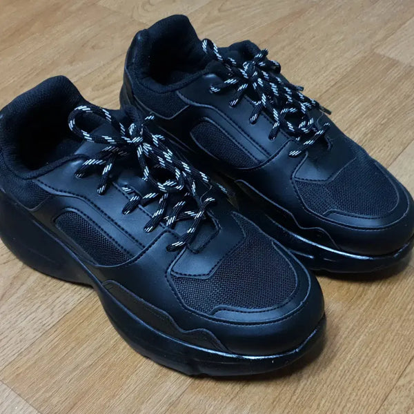[BUNJANG] Men's Height Increasing Sneakers / 남성 키높이 운동화/250mm, /굽 7cm/,  깔창제거시/4.5cm-무료배송