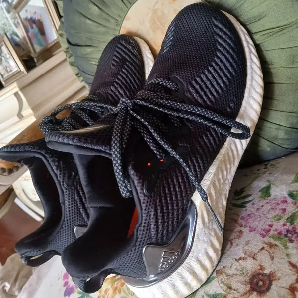 [BUNJANG] Adidas AlphaBoost Sneakers Black 245 / 아디다스 알파 부스트 운동화 블랙 245