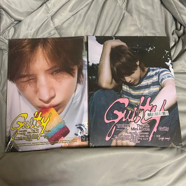 [BUNJANG] SHINee Taemin Guilty 4th Mini Album Set / 나눔) 샤이니 태민 Guilty 4집 미니앨범 길티 앨범 세트