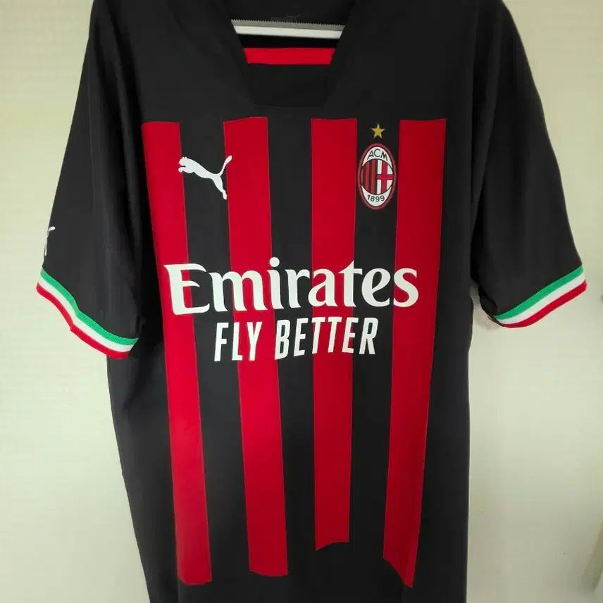 [BUNJANG] AC Milan 22/23 Zlatan Ibrahimović Home Authentic Jersey (Official Marking) / 22/23 AC 밀란 즐라탄 홈 유니폼 급처(상세내용 설명문참고)
