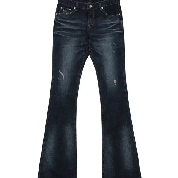 [BUNJANG] Bohemian Seoul Deep Blue Washing Bootcut Denim Pants M / 보헤미안서울 딥블루 워싱 부츠컷 데님 팬츠 M deep blue 보헴서
