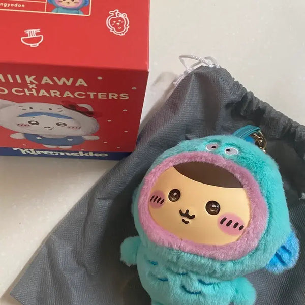 [BUNJANG] Kurimanju Hangyodon Kirameko Sanrio "Monzakvi" Chiikawa Plush / 쿠리만쥬 한교동 키라메코 산리오 먼작귀 치이카와