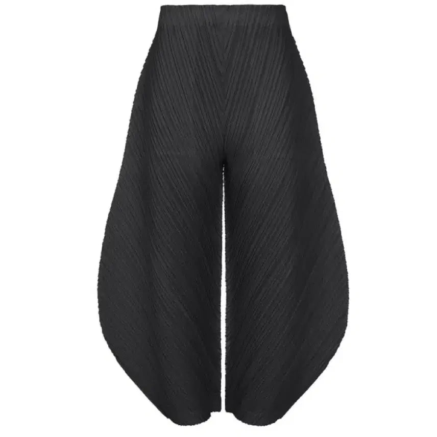 [BUNJANG] Pleats Please July Seeker Convertible Pants Black / 플리츠 플리즈 7월 시커 변형 바지 블랙 jf373