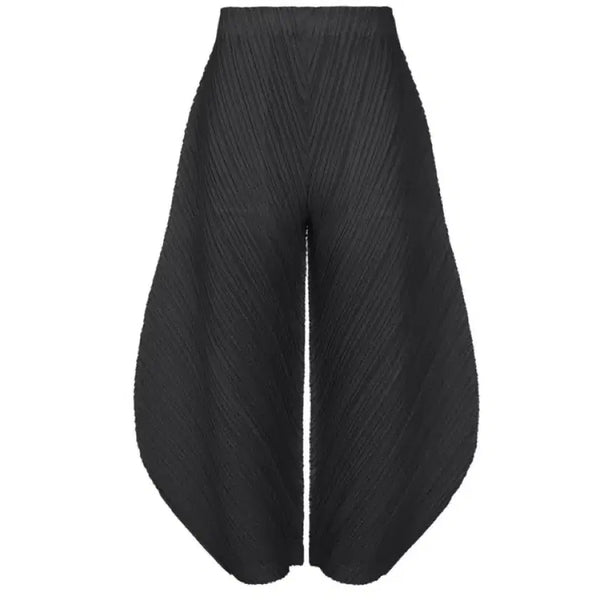 [BUNJANG] Pleats Please July Seeker Convertible Pants Black / 플리츠 플리즈 7월 시커 변형 바지 블랙 jf373