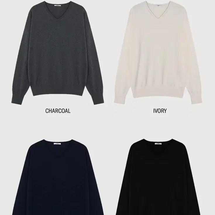 [BUNJANG] ETHOS Diana Knit (Charcoal) / ETHOS 다이애나 니트 니트 (차콜)