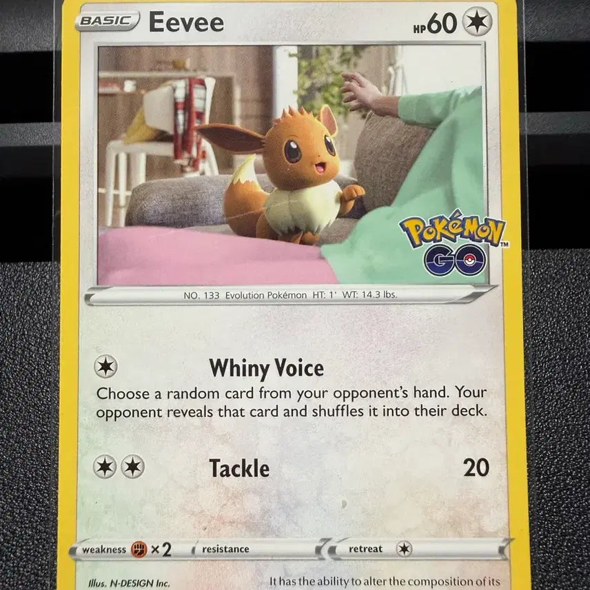 [BUNJANG] Pokemon TCG Eevee GO 054/078 North America / 북미 포켓몬카드 이브이 GO 054/078