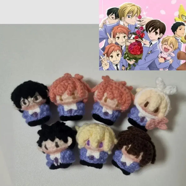 [BUNJANG] Ouran High School Host Club Hand-Knitted Keyring / #오란고교 호스트부# 손뜨개키링#