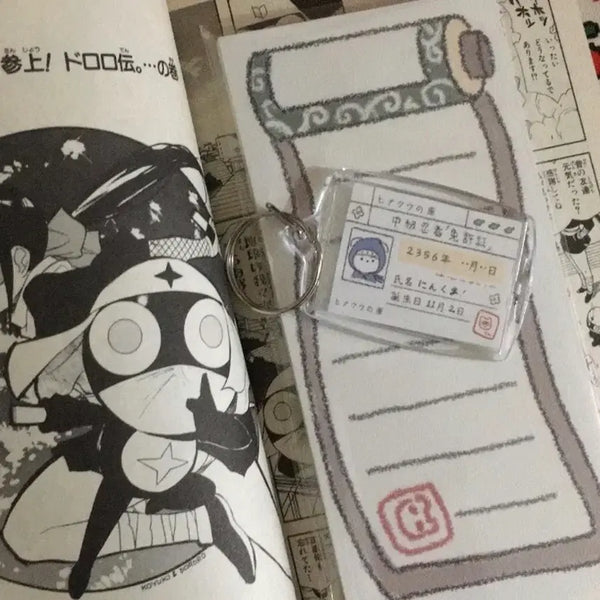 [BUNJANG] Hinakuu Ninja Scroll Ddeokmemoji Memo Pad / 히나쿠우 닌자두루마리 떡메모지 떡메띵