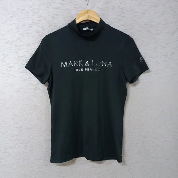 [BUNJANG] Mark & Rona Black T-Shirt Women's / B8-13/마크앤로나 블랙 티셔츠 여성