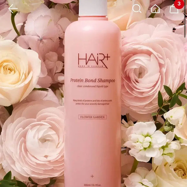 [BUNJANG] HairPlus Protein Flower Garden Shampoo 300ml / 헤어플러스 단백질 플라워가든 샴푸 300ml