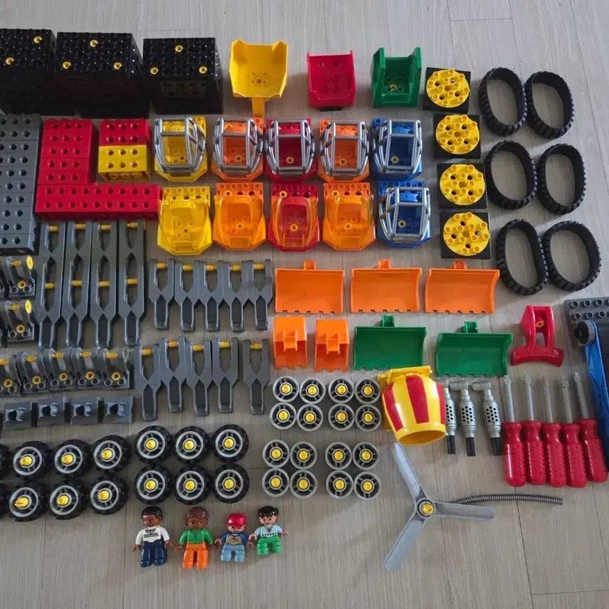 [BUNJANG] LEGO DUPLO Take-Along Tool Kit Building Blocks / 레고듀플로 테이크머신 벌크