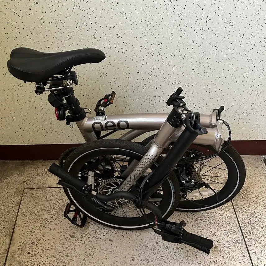 [BUNJANG] Java Neo 3 16-inch Titanium Color Custom Folding Mini Velo / 자바 네오3 16인치 티타늄컬러 원톤 커스텀 판매 (순정X)