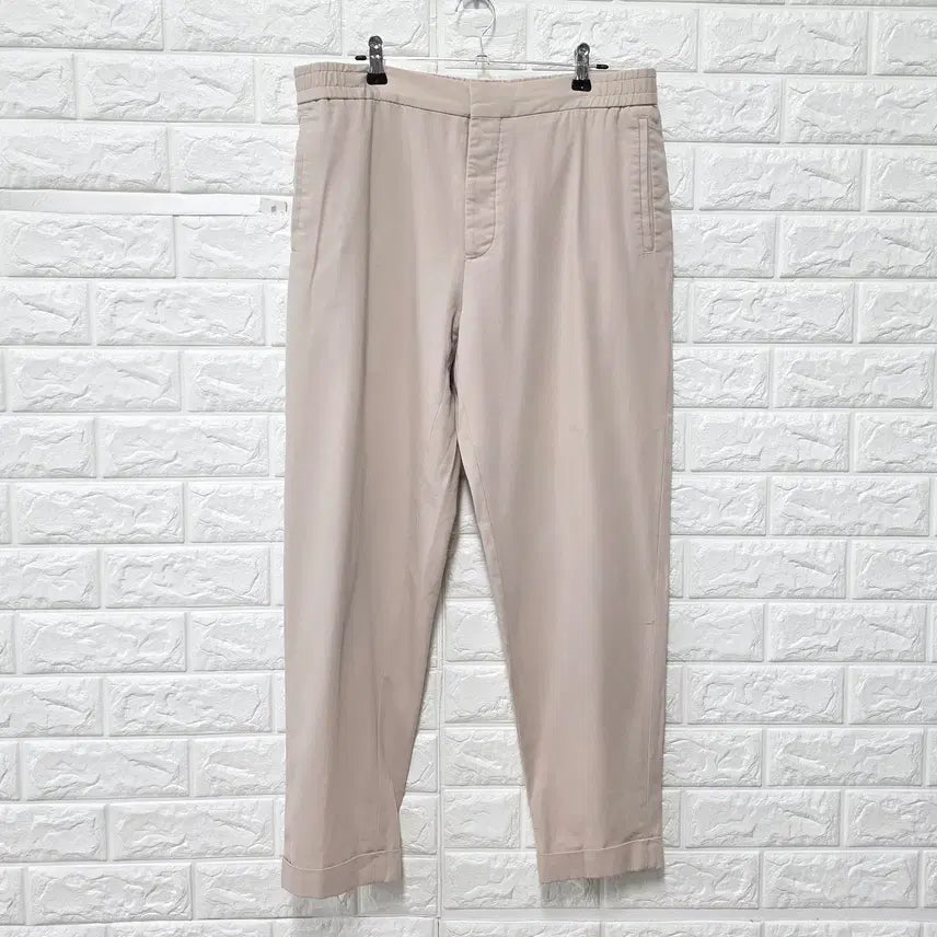[BUNJANG] COS 32-inch Waist Banded Slacks E601 / 32인치 코스 COS 밴딩 슬렉스 E601