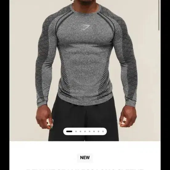 [BUNJANG] Gymshark Roll Sleeve T-shirt M / Devant디반트짐샤크gymshark 롤슬리브 M 착용0 새상품