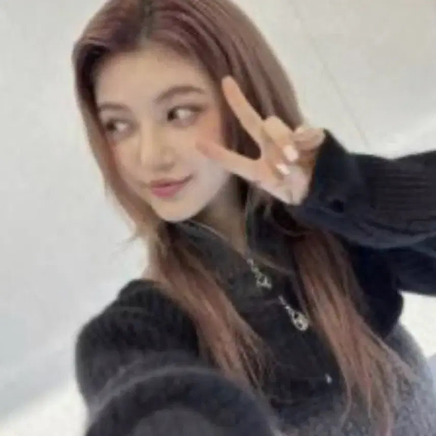 [BUNJANG] YUSE Fox Racoon Zipper Bolero Knit Top Black / [새상품/뉴진스 착용] 유즈 YUSE 폭스 라쿤 지퍼 볼레로 니트 탑 블랙