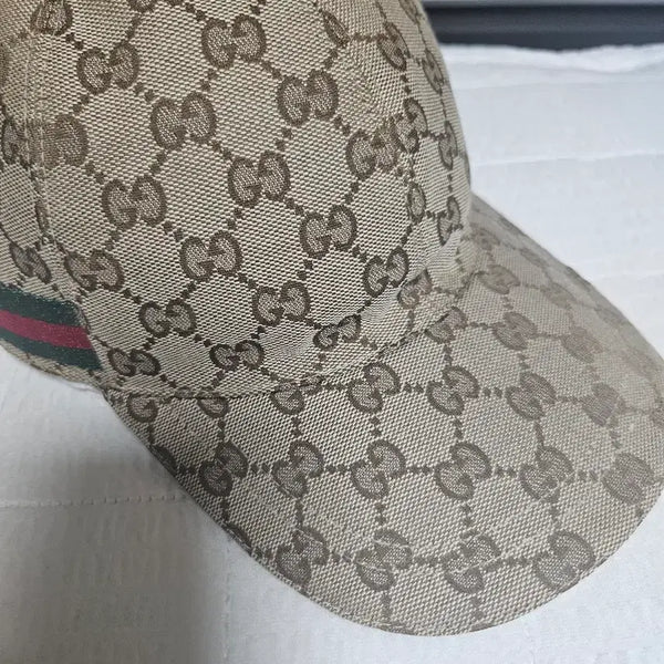 [BUNJANG] Gucci GG Logo Pattern Baseball Cap / 구찌 모자 M사이즈