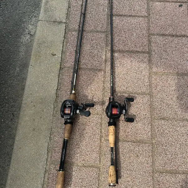 [BUNJANG] N.S. Rods & Reels Fishing Lure Set / 루어.배스 낚시 베이트로드 베이트릴 일괄세트 판매 합니다