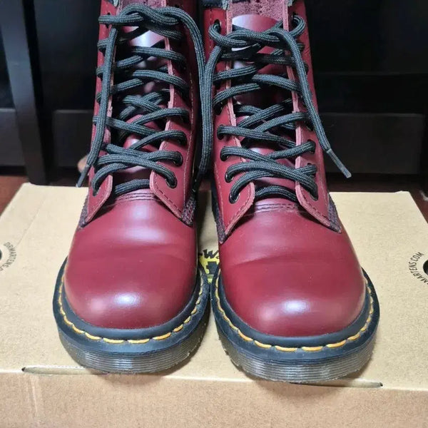 [BUNJANG] Dr. Martens Cherry Red 8-Eyelet Boots UK3 / 닥터마틴 체리레드 8홀 UK3
