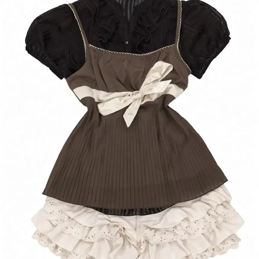 [BUNJANG] Latte Gyaru Hime Gyaru Clothing Set / 라떼갸루, 히메갸루 옷 세트로 판매함이 (개별도 ㄱㄴ)