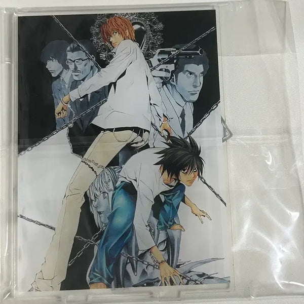 [BUNJANG] Death Note Light Yagami L Original Art Acrylic Stand / 데스노트 라이토 엘 L 아크릴 스탠드 원화 원화전 공식 공굿 굿즈