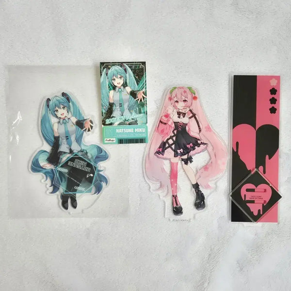 [BUNJANG] Hatsune Miku Acrylic Stand Set / 타이토 후류 쿠지 하츠네 미쿠 아크릴 스탠드 세트