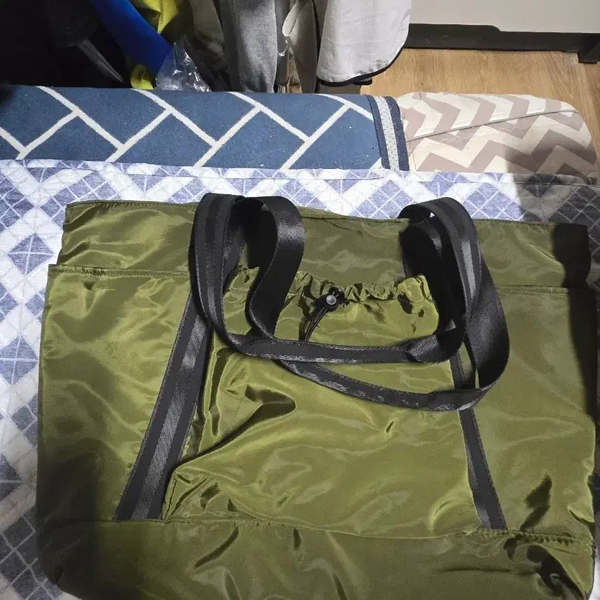 [BUNJANG] Scopenn Khaki Tote Bag / 쇼펜 카키색 토트백