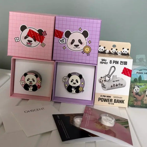 [BUNJANG] LeBao HuiBao Bundle Set Display Fragrance Holder & Accessories / 루이바오 후이바오 일괄판매