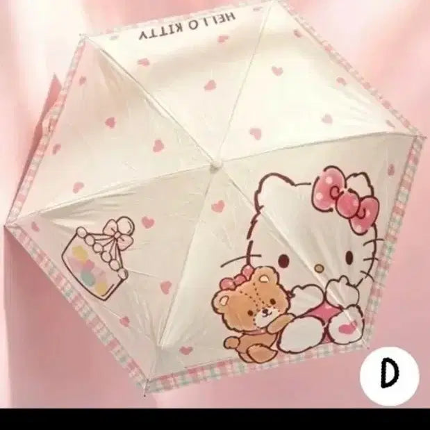 [BUNJANG] Hello Kitty Strap Umbrella/Parasol / [미개봉 새상품] 헬로키티 스트랩 우양산