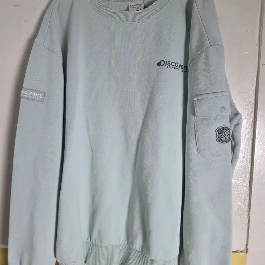 [BUNJANG] Discovery Expedition Mint Sweatshirt / 105. 디스커버리 익스페디션 맨투맨 민트색