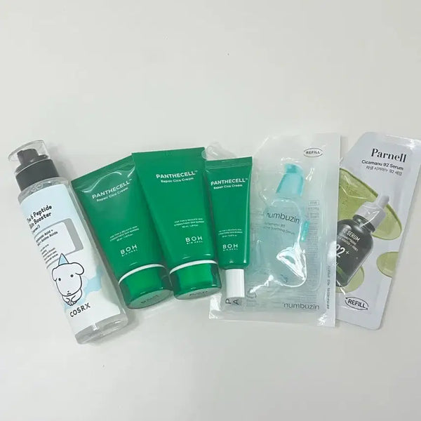 [BUNJANG] Numbuzin, Parnell, COSRX, Biohealboh Skincare Bundle / 넘버즈인 1번 앰플, 파넬 시카마누, 코스알엑스, 바이오힐보