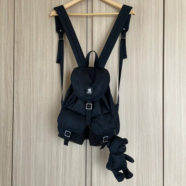 [BUNJANG] Physical Department Bear Keyring Day Bag / 피지컬 디파트먼트 베어 키링 데이백