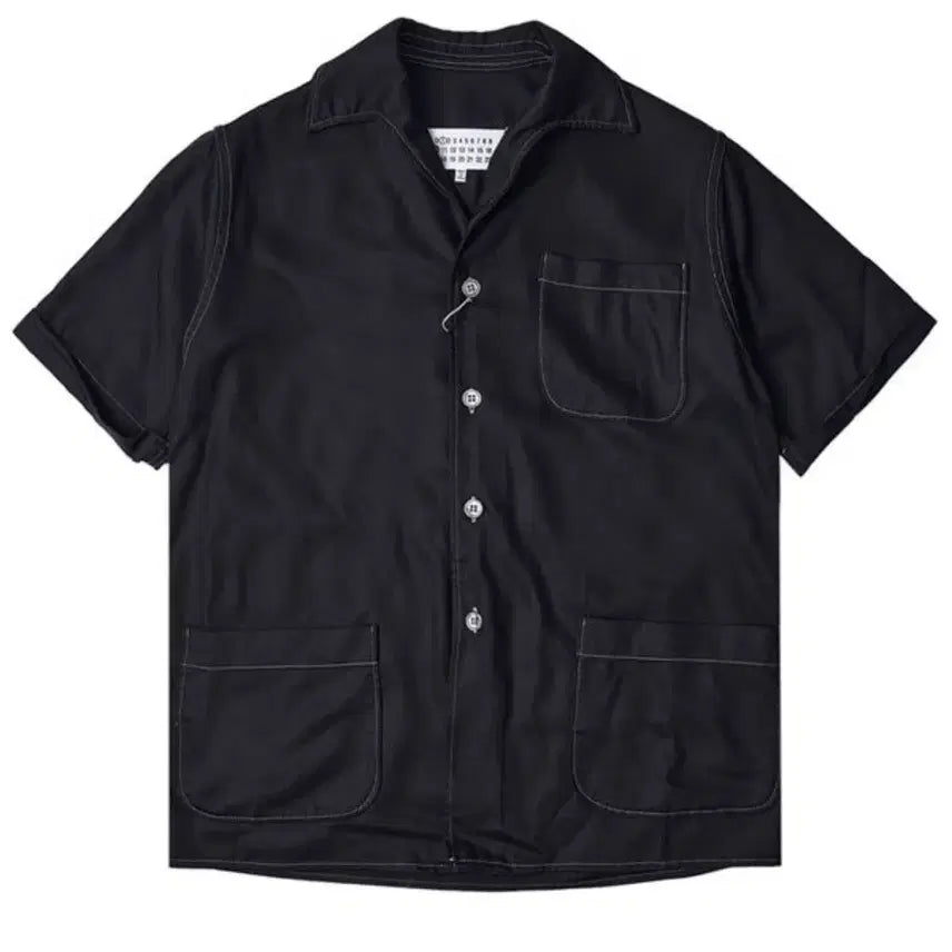 [BUNJANG] Maison Margiela Bowling Short Sleeve Shirt / Masion Margiela bowling short sleeve shirt 메종마르지엘라 볼링 셔츠