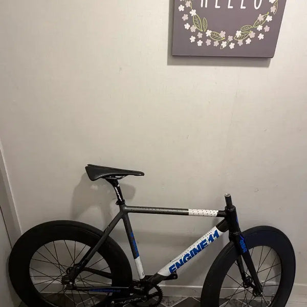 [BUNJANG] CSC 88 Rim Wheelset with Neon Charcoal Frame / 블루차콜 네온차콜 크릿디 88림